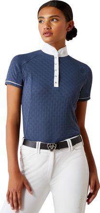 Ariat Womens Showstopper X Show Shirt in Dark Denim, Size X-Large, by Ariat