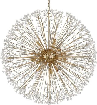 Hudson Valley Lighting Hudson Valley Dunkirk L&aacute;mpara De Ara&ntilde;a De 16 Luces De Lat&oacute;n Envejecido