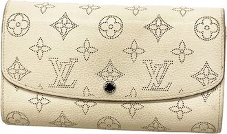 Louis Vuitton Lv Off White Long Wallet (Bi-Fold) (Pre-Owned)