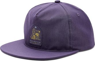 Travis Mathew Social Hour Mens Hat Caps Purple Velvet, Cotton/Elastane/Polyester