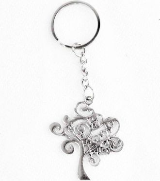 Trade Shop Trade Shop - 12 Portachiavi Porta Chiave Bomboniere Confettata Albero Della Vita Segnaposto