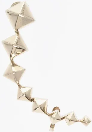 Valentino GARAVANI Golden Effect Metal Crawler Single Earring size Unica