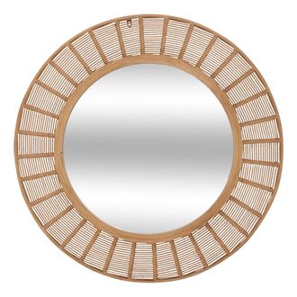 Atmosphera Espejo Zelie D91cm Marr&oacute;n - Atmosphera Cr&eacute;ateur DInt&eacute;rieur