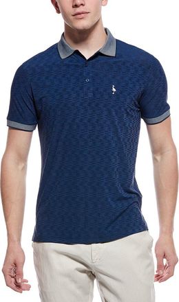 Tailorbyrd Tailorbyrd Tech Slub Textured Performance Polo Shirt