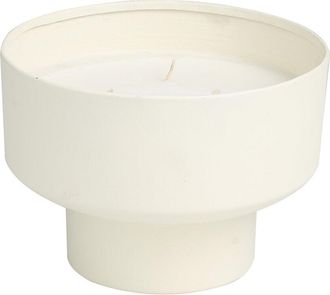 CosmoLiving by Cosmopolitan Cosmoliving By Cosmopolitan White Wax Cozy Cashmere Scented Matte 50Oz 3 Wick Candle