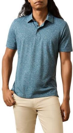 Faherty Movement Piqu&eacute; Polo in Eastern Sky Blossom at Nordstrom Rack, Size Xx-Large