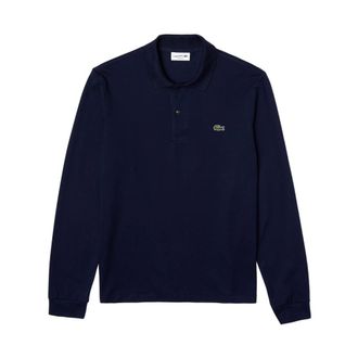 Lacoste L.12.12 Polo met lange mouwen - Heren - Tops - Blauw - Maat: 3XL Katoen