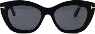 Tom Ford Eyewear Occhiali da sole Linda-02 cat-eye - Nero