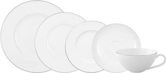 Villeroy & Boch Anmut Platinum No.1 5-Piece Place Setting in White at Nordstrom