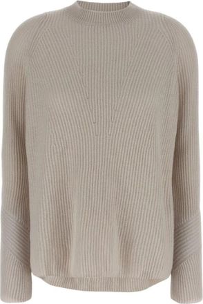Max Mara Molveno Ronde hals Knit - Dames - Ronde hals truien - Wit - M - Truien & Vesten