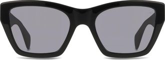 Rag & Bone RNB1046/G/S Asian Fit 807/IR Womens Sunglasses Black Size 54