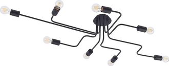Lindby L&aacute;mpara De Techo elimar En Negro Metal - Lindby