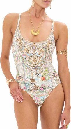 Camilla Scoop Neck One Piece In We Always Have Alexandria