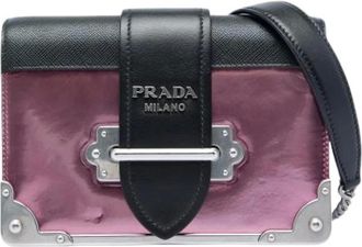 Prada Pre-owned Cahier Shoulder Bag - - Pre-owned - Donna - Rosa - ONE SIZE