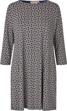 Masai Nyvara Jurk - Dames - Jurken - Blauw - Maat: L Katoen