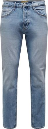 Only & Sons Avi Comfort Jeans - Heren - Slim Fit Jeans - Blauw - W30 - Jeans