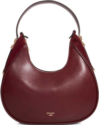 Dune London Womens Accessories Dedicated - Scoop Shoulder Bag - Red - One Size