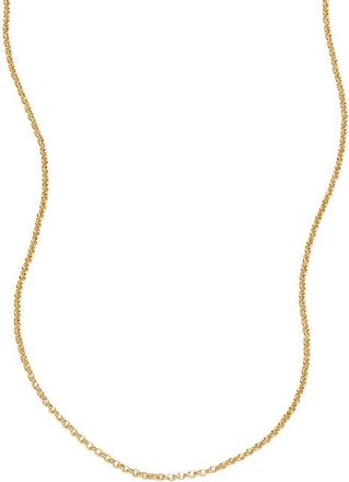 Made by Mary Rolo Chain Necklace in Gold Filled at Nordstrom, Size 16