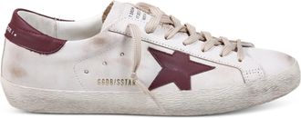 Golden Goose Super Star Leather Upper Toe And Tongue Lather Star And Heel