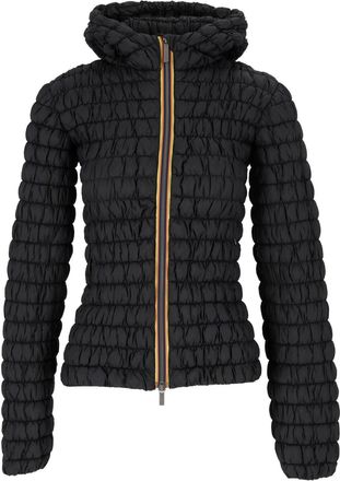 K-Way Shyda Tech Warm Corto Quilted Hooded Jacket