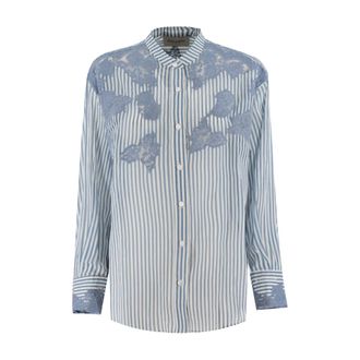 Ermanno Scervino Shirts, female, Multicolor, Size: XS Classic Shirt