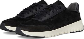 Vionic Uptown Sneakers Womens Shoes Black Suede/Leather : 8.5 M, Leather/Suede