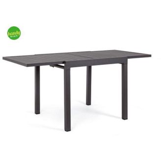 BIZZOTTO Bizzotto - tavolo allungabile pelagius 83-166X80X75H antracite