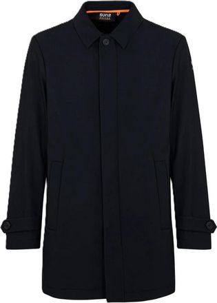 Suns Sala First Trench - Heren - Mantel - Zwart - 2XL - Jassen