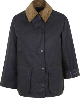 Barbour Bedale Wax Jacket - Dames - Zomerjassen - Groen - M - Katoen - Jassen