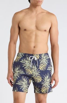 Trunks Surf & Swim Co. Sano 6.5-Inch Swim Shorts in Marine at Nordstrom Rack, Size X-Large