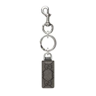 Gucci Accessoires, unisex, Zwart, ONE Size, Leer, Ophidia Sleutelhanger