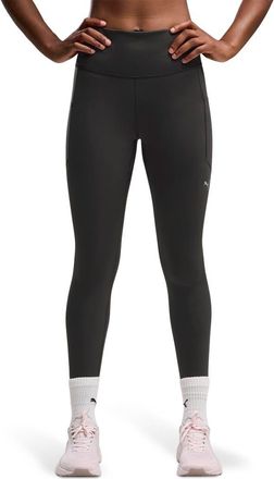 Puma PwrMode High Waist Pocket 7/8 Leggings in Puma Black at Nordstrom, Size X-Small