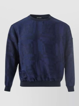 Emporio Armani linen bomber jacket