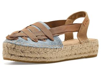 Toni Pons Rio-cc Womens Wedge Shoes Texa/Cuero : EU 41 (US Womens 9.5-10) M