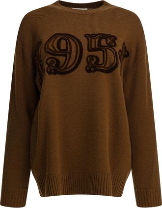 Max Mara Womens Brown Wool Cashmere Knitwear - Size X-Small