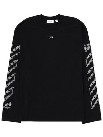 Off-white Off-White-T-Shirt mit Logo