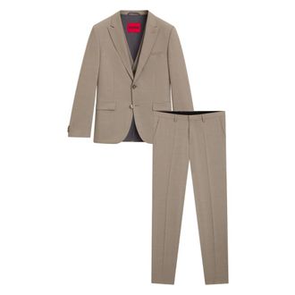 HUGO BOSS Uomo, Abiti Uomo, Beige, M, new