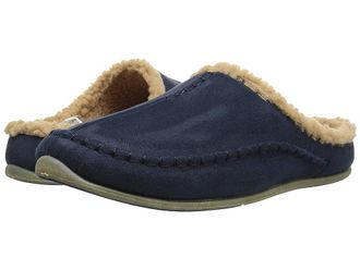Deer Stags Nordic Slipper Slippers Navy : Mens 9 - Womens 11 W (3E), Synthetic