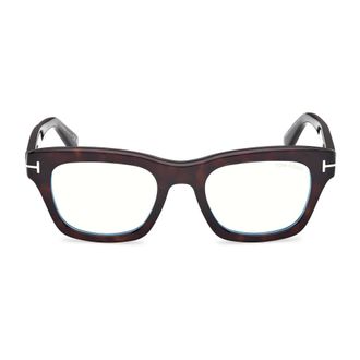 Tom Ford Glasses, unisex, Brown, Size: 52 MM Optical Frame