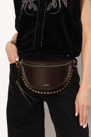 Isabel Marant Leather Waist Bag Skano, Womens, Brown