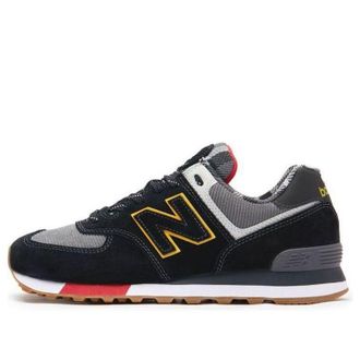 New Balance 574 Black Plaid ML574HMJ