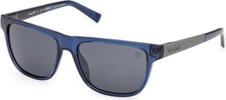 Timberland Zonnebril - Heren - Zonnebrillen - Blauw - 56 MM - Accessoires