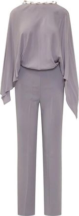 Pinko Bietole Jumpsuit - Dames - Jumpsuits - Roze - S - Polyester - Jumpsuits & Playsuits