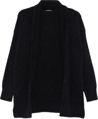 Susanne Bommer Cardigan con scollo a scialle - Nero