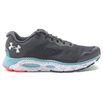 Under Armour HOVR Infinite 3 Synthetic Textile Mens Low Top Trainers - Black Blue - Size:UK 10.5