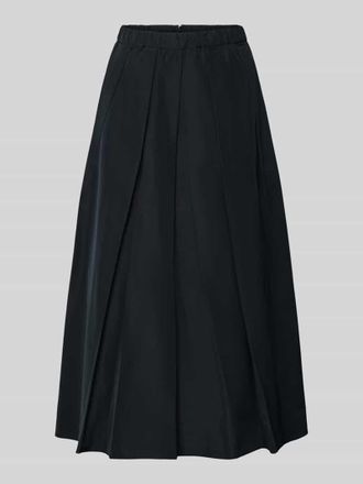 Max Mara Midi-Rock mit Baumwoll-Anteil Modell CURVATO in Black, Gr&ouml;&szlig;e 34