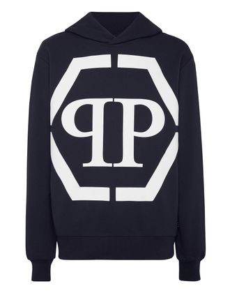 Philipp Plein Sweatshirt Met Capuchon Hexagon