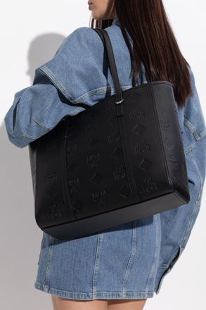 MCM Shopper Bag Toni, Womens, Black