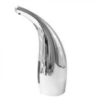 OEM Dispensador Autom&aacute;tico De Jab&oacute;n Crezuo De 300 Ml Para Ba&ntilde;o, Resistente Al Agua, El&eacute;ctrico, Plateado