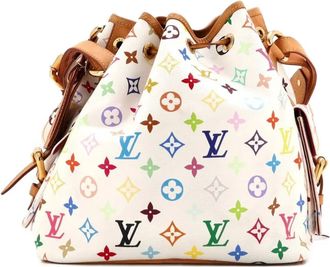 Louis Vuitton Petit Noe Handbag Monogram Multicolor bucket bag - Veelkleurig